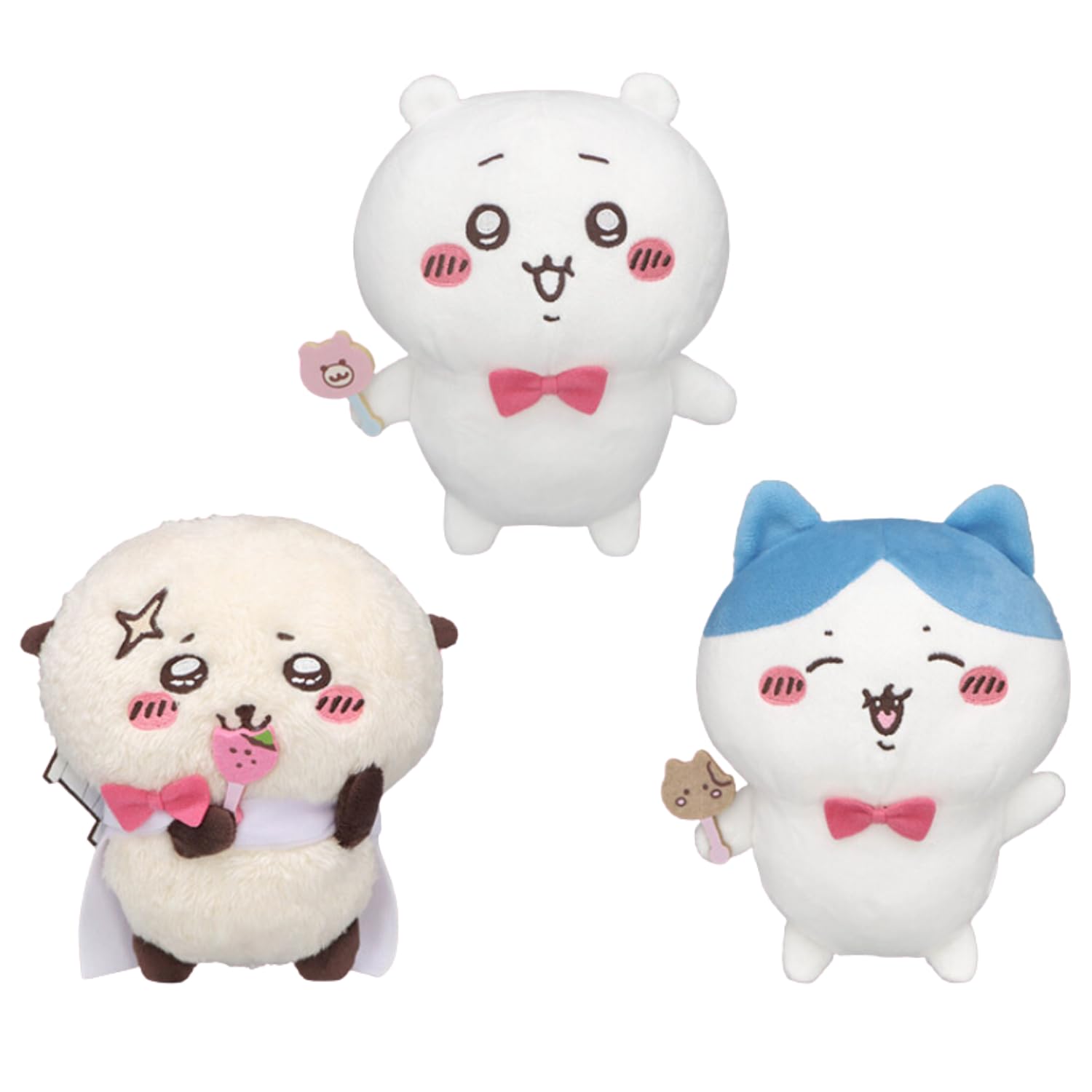 全3種套裝 與海獺一起的 Chiikawa 16cm「ちいかわ なんか小さくてかわいいやつ」 - YIZY 日台雜貨 | 港產文創 | 潮流玩具 | 日本代購