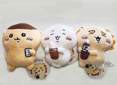 全3種 Set Chiikawa ちいかわ 栗子饅頭 吉伊卡哇 獅薩 飲可樂 公仔 吊飾 - YIZY 日台雜貨 | 港產文創 | 潮流玩具 | 日本代購