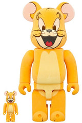 BE@RBRICK JERRY(Classic Color) FLOCKY Ver. 100% & 400% (TOM AND JERRY) - YIZY 日台雜貨 | 港產文創 | 潮流玩具 | 日本代購
