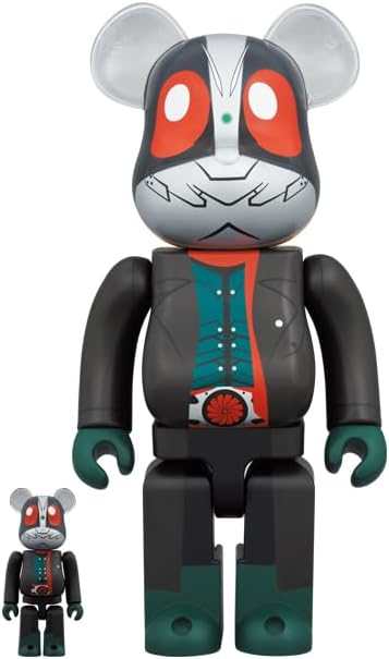 BE@RBRICK Kamen Rider No. 2 (Shin Kamen Rider) (Coat Ver.) 100% & 400% - YIZY