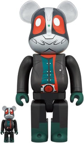 BE@RBRICK Kamen Rider No. 2 (Shin Kamen Rider) (Coat Ver.) 100% & 400% - YIZY