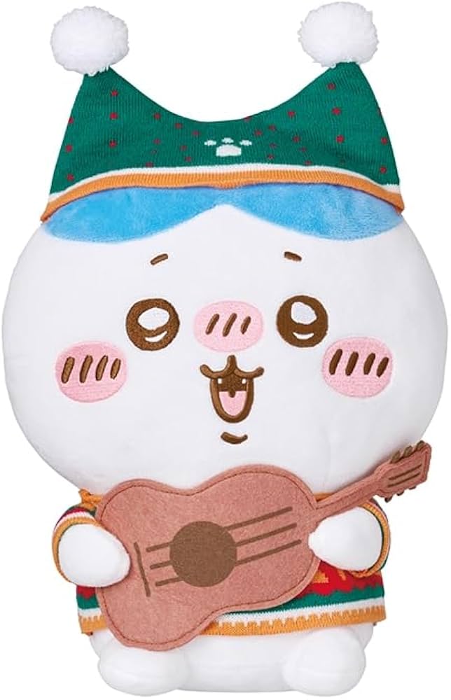 Chiikawa 小八貓 ハチワレ anymykuji 「エニマイくじ ちいかわ」 B賞 結他 - YIZY