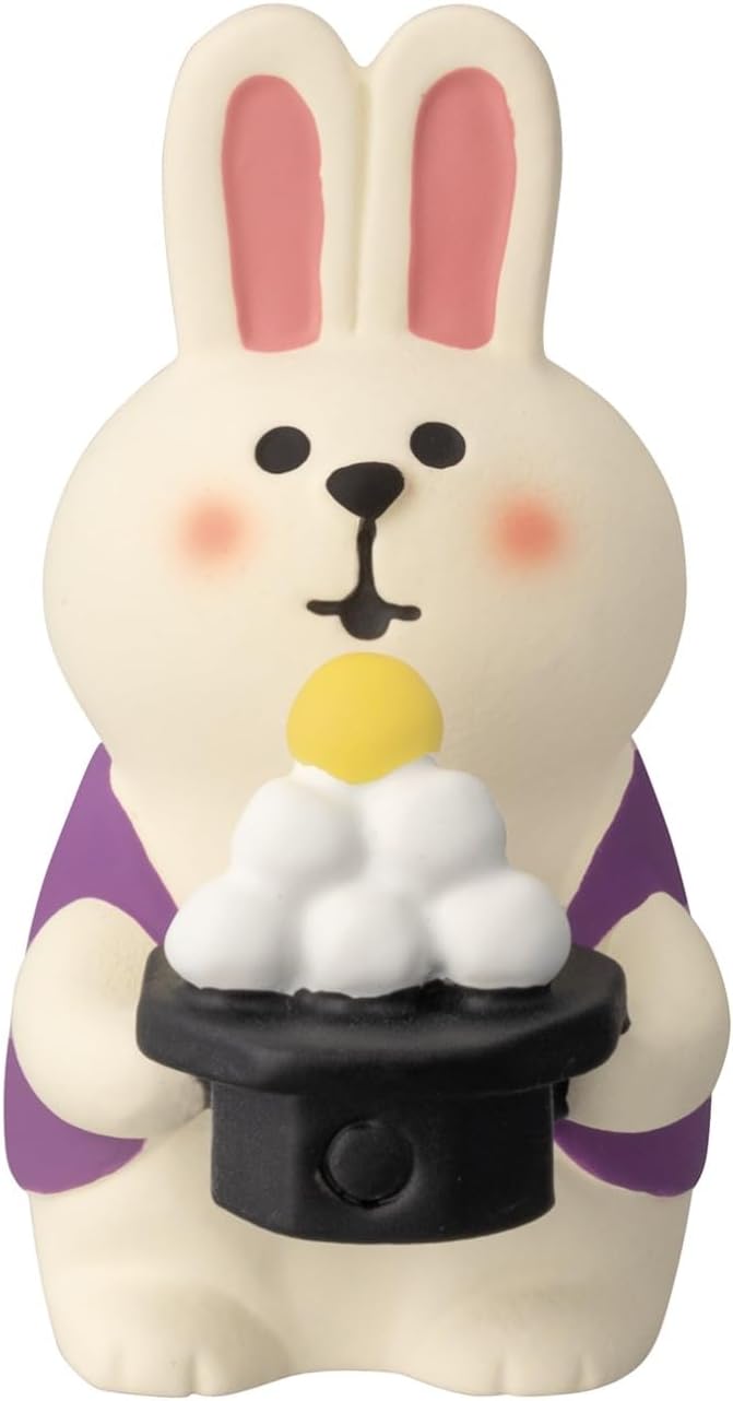Decole concombre ZTM - 47085M Children's Rabbit Tsukimi Dumpling 兔仔 月見 餃子 - YIZY 日台雜貨 | 港產文創 | 潮流玩具 | 日本代購