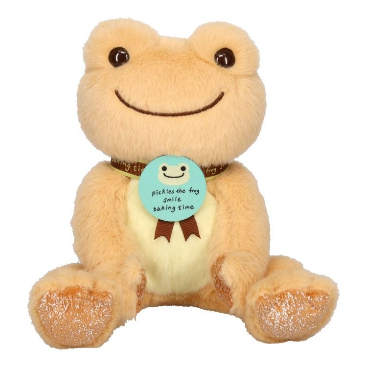 日本直送 Pickles the frog 奶油麵包 微笑烘焙 皮克爾斯青蛙 毛絨公仔 - YIZY 日台雜貨 | 港產文創 | 潮流玩具 | 日本代購