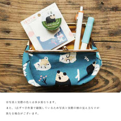 高旗將雄 帆布化妝包 熊 / 招財貓 - YIZY 日台雜貨 | 港產文創 | 潮流玩具 | 日本代購