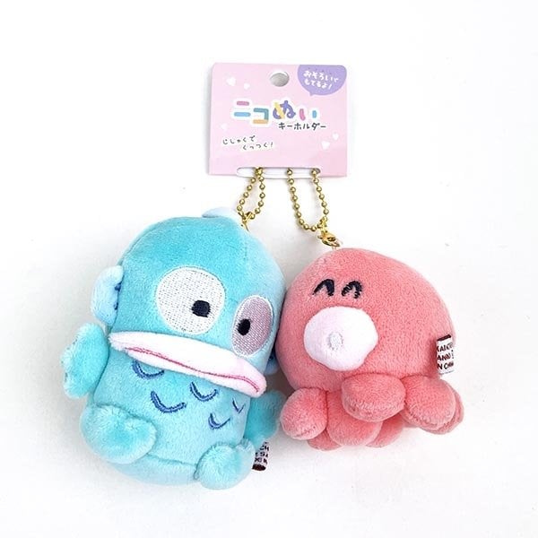 Sanrio Hangyodon 水怪 海怪 八爪魚 微笑 公仔 匙扣 - YIZY 日台雜貨 | 港產文創 | 潮流玩具 | 日本代購