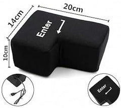 【YUTUOXINGQI】壓力釋放 BIG ENTER 巨型 Enter 鍵枕頭 生日禮物 - YIZY 日台雜貨 | 港產文創 | 潮流玩具 | 日本代購