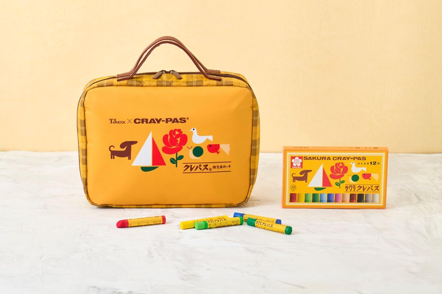 サクラクレパスの文具たち クレパス®100周年記念・文具ポーチBOOK (TJMOOK) - YIZY 日台雜貨 | 港產文創 | 潮流玩具 | 日本代購
