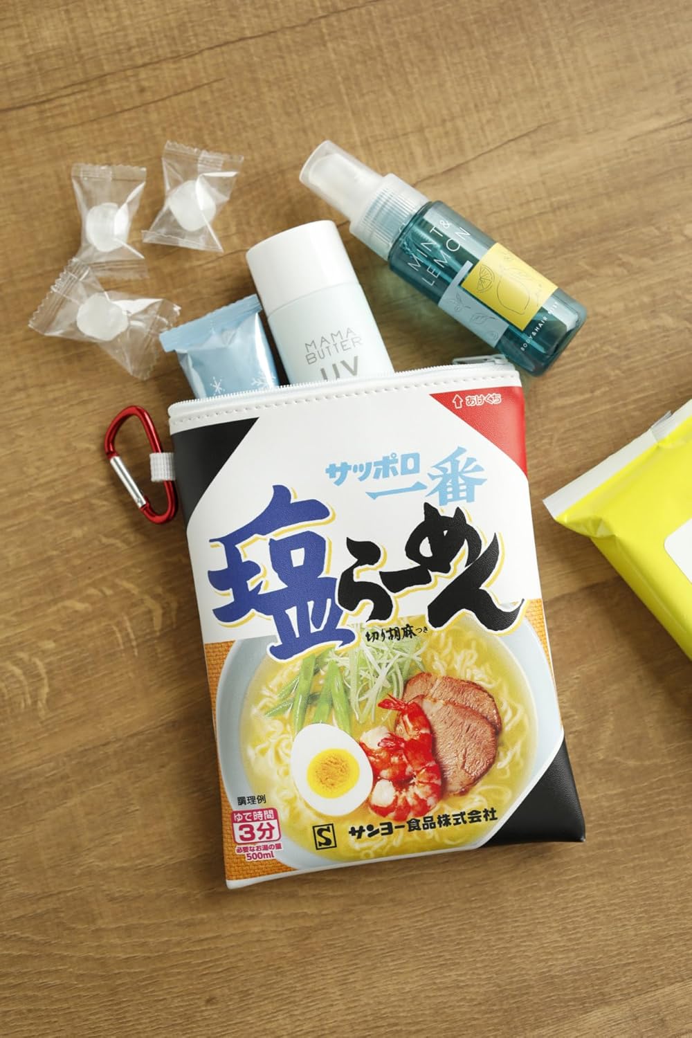 オレンジページ 2025年 8/2号増刊「サッポロ一番 塩らーめん　そのままポーチ＆麺エコバッグ」 - YIZY 日台雜貨 | 港產文創 | 潮流玩具 | 日本代購