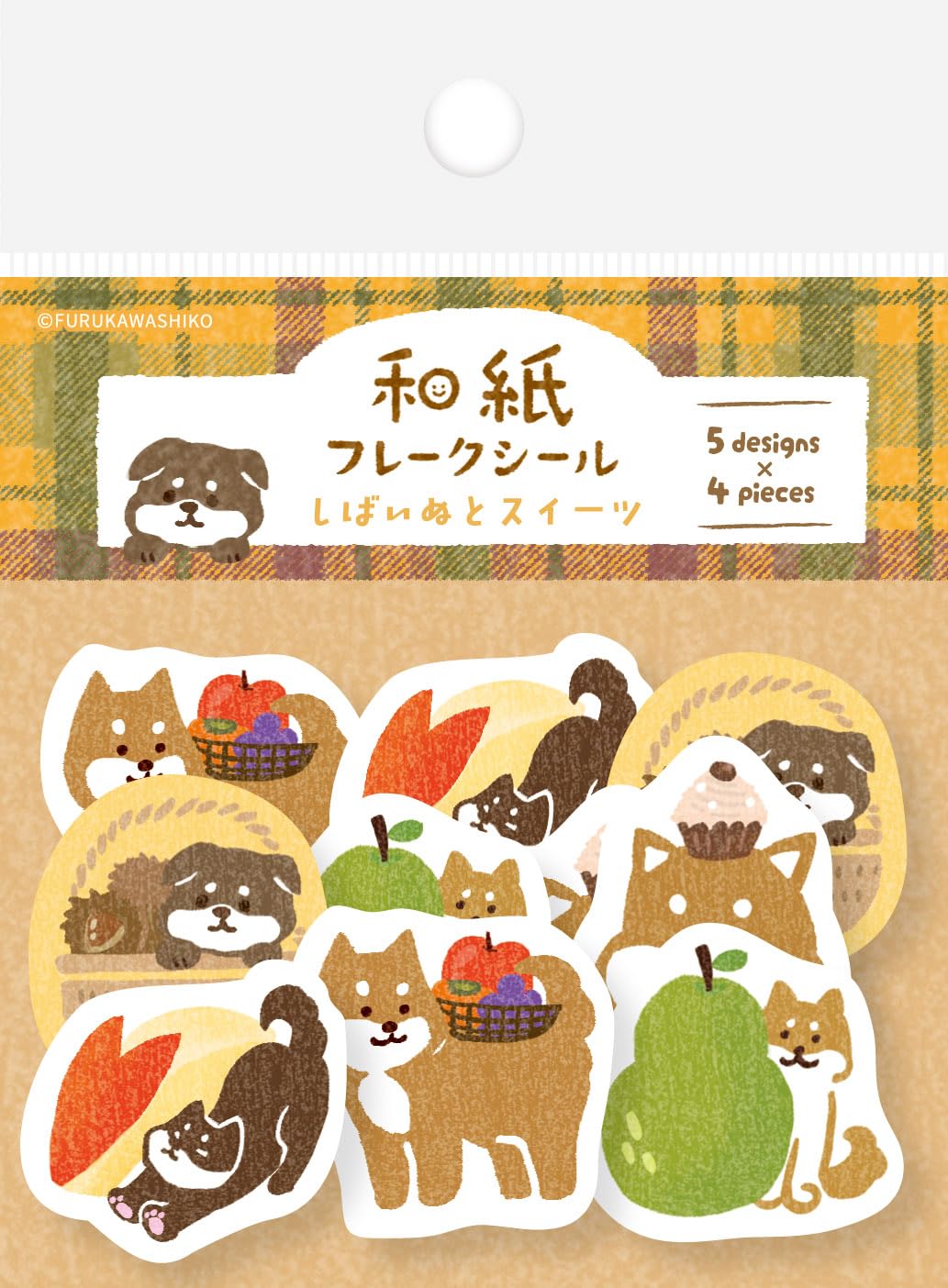 古川紙工 貼紙 秋日風情 4款 QSA319 - YIZY 日台雜貨 | 港產文創 | 潮流玩具 | 日本代購
