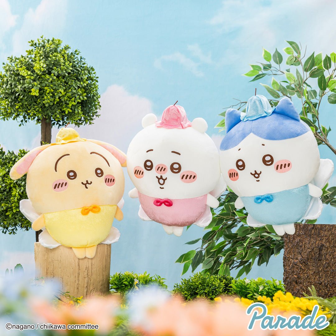 全5種 Chiikawa 吉伊卡哇 公仔 ちいかわ 兔子 小八貓 妖精 公仔 - YIZY 日台雜貨 | 港產文創 | 潮流玩具 | 日本代購