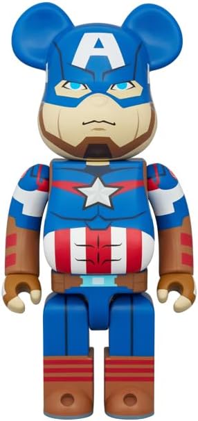 BE@RBRICK CAPTAIN AMERICA 400％ - YIZY 日台雜貨 | 港產文創 | 潮流玩具 | 日本代購