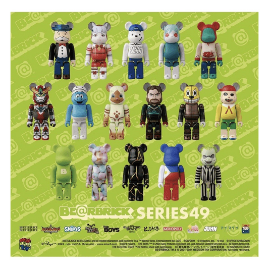 預訂 BE@RBRICK 未開盒 日版 原箱 原盒 Medicom Be@Rbrick 100% Series 49 (24盒) - YIZY