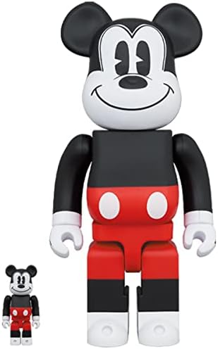 BE@RBRICK Mickey (R&W 2020 Ver.) 100% & 400% - YIZY 日台雜貨 | 港產文創 | 潮流玩具 | 日本代購