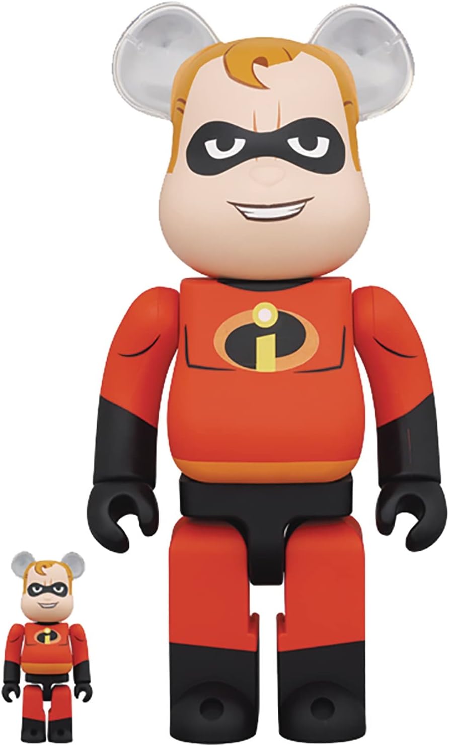 BE@RBRICK Mr.INCREDIBLE 100% & 400% - YIZY 日台雜貨 | 港產文創 | 潮流玩具 | 日本代購