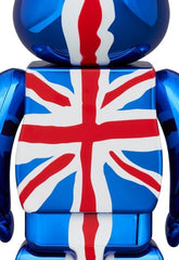 BE@RBRICK Sex Pistols "God Save The Queen" Chrome Ver. 100% & 400% - YIZY