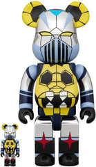 BE@RBRICK 太空魔龍電鍍版 ガイキングメッキVer. 100％ & 400％ - YIZY