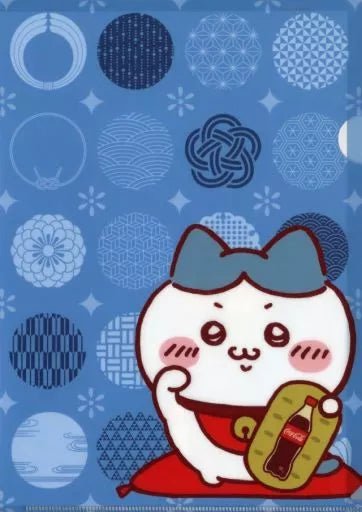 Chiikawa 吉伊卡哇 x 可口可樂 A4透明文件夾 (小八貓) - YIZY