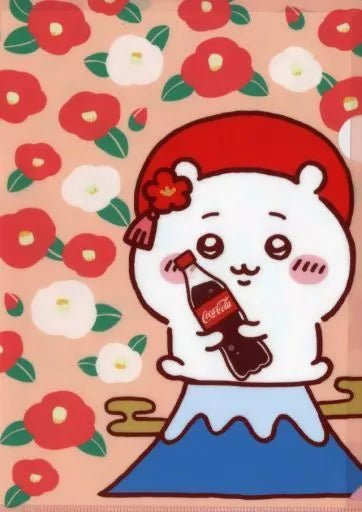 Chiikawa 吉伊卡哇 x 可口可樂 A4透明文件夾 - YIZY