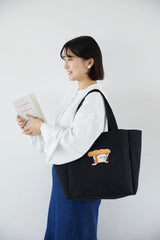 麵包小偷 パンどろぼう MOOK【特別付録】 便利ポケット付き! たっぷり入るおしゃれなBLACKトート (角川SSCムック) - YIZY 日台雜貨 | 港產文創 | 潮流玩具 | 日本代購