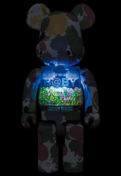 MY FIRST BE@RBRICK B@BY COLOR SPLASH Ver. 400％ - YIZY 日台雜貨 | 港產文創 | 潮流玩具 | 日本代購