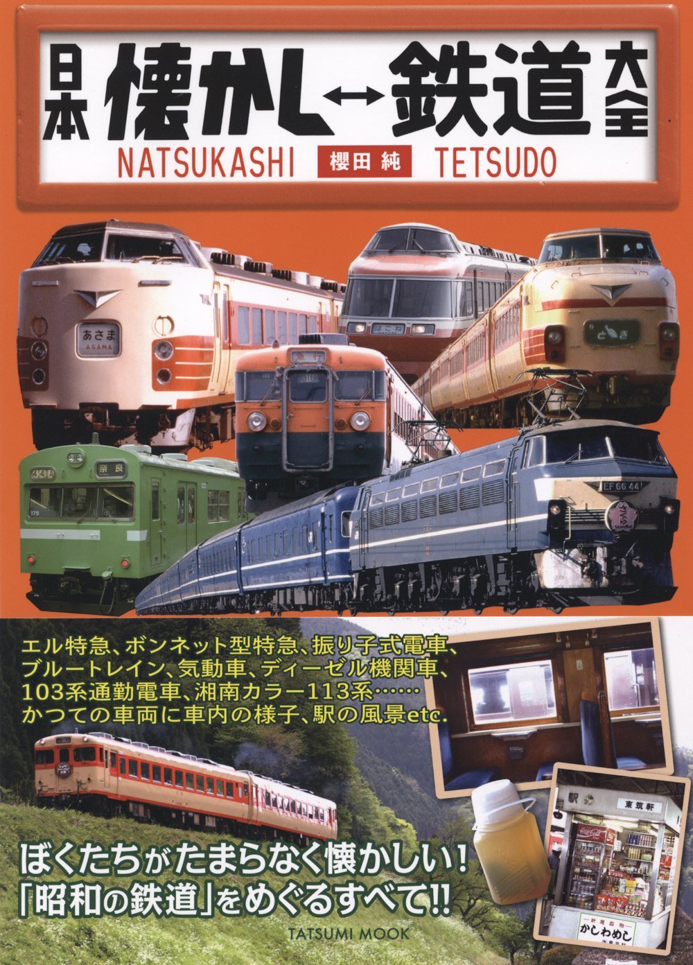 日本懐舊鐵道大全 日本懐かし鉄道大全 (タツミムック) - YIZY
