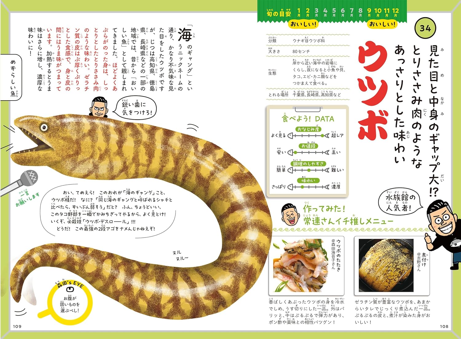 著名魚販的美味魚類指南 - 魚屋の名物店主が教える おいしい魚まるみえ図鑑 - YIZY 日台雜貨 | 港產文創 | 潮流玩具 | 日本代購