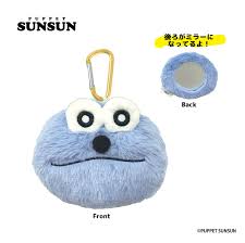 日本人氣 Puppet SUNSUN 毛絨鏡面吉祥物 匙扣 - YIZY 日台雜貨 | 港產文創 | 潮流玩具 | 日本代購