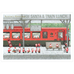 和風祝賀生活 聖誕卡片 和風迷你聖誕老人卡 SJ - 80 駅弁 - YIZY 日台雜貨 | 港產文創 | 潮流玩具 | 日本代購
